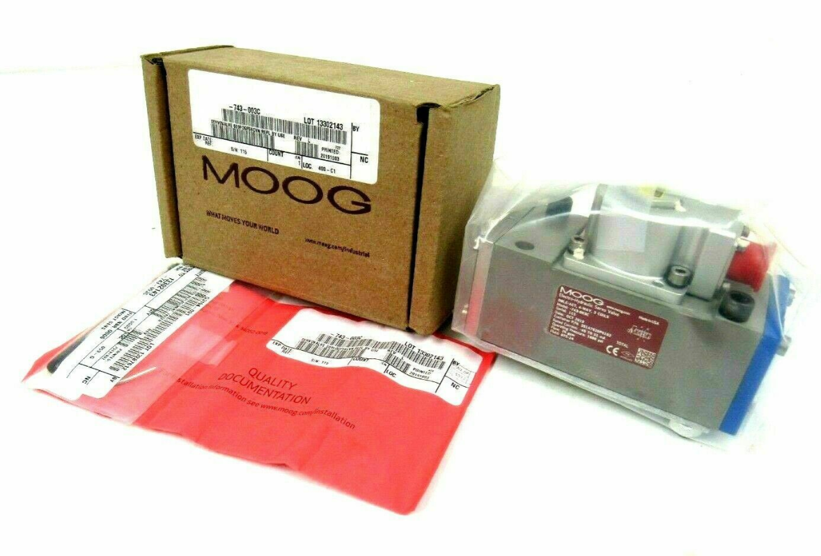 Servo Valve service S09FOGF5VCVN REF. MOOG 743-003C