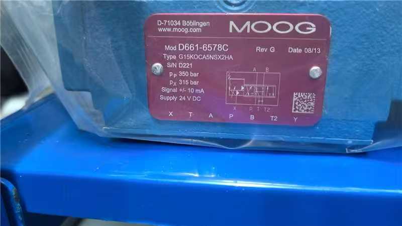 Valve for hydraulic REF. MOOG D661-6460C G35HOAA4VSX2HA Two-year warranty - Image 3