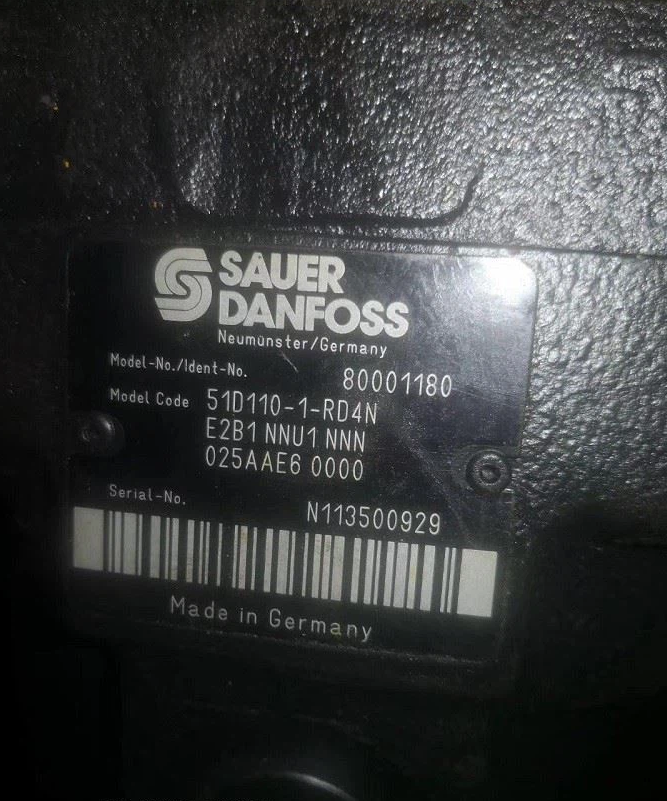 51D060 motor Danfoss Series 51 and 51-1 bent axial piston motor - Image 3