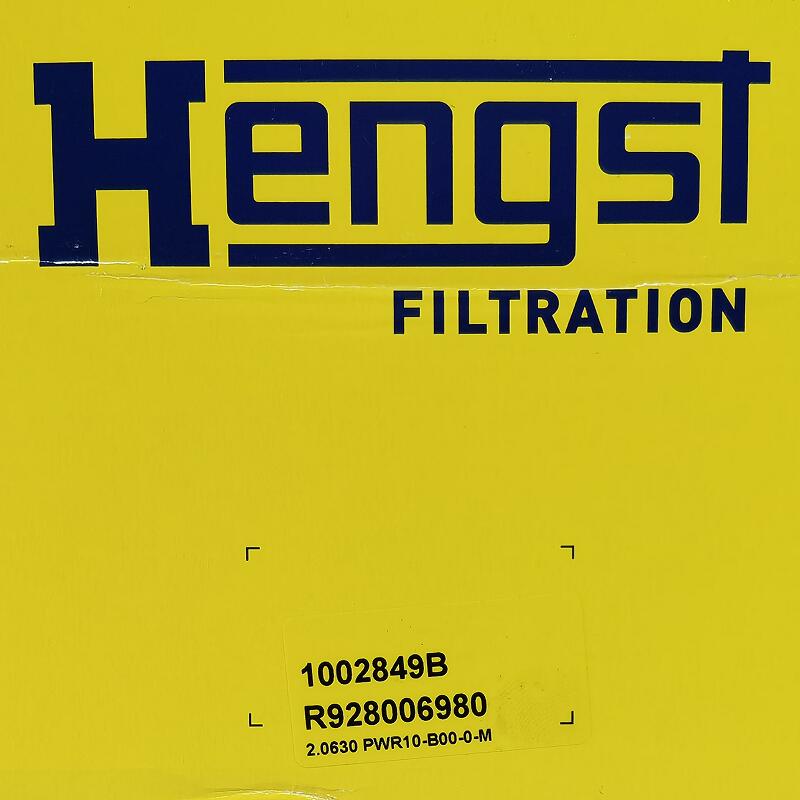 1002849B / R928006980 2.0630 PWR10-B00-0-M # Hengst // 汉格斯特,液压滤芯