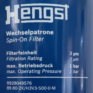 1013664B  R928049576  89.80-2X/H3V3-S00-0-M # Hengst // 汉格斯特，液压滤芯