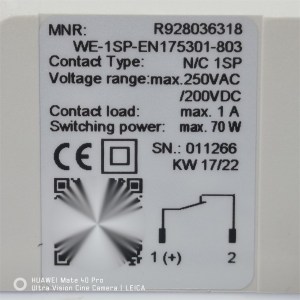 R928036318  WE-1SP-EN175301-803 # Hengst // 汉格斯特，传感器