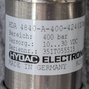 925597  HDA4840-A-400-424（10m） # HYDAC // 贺德克，压力传感器