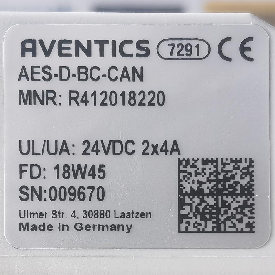 R412018220 # Aventics // 安沃驰,气动阀