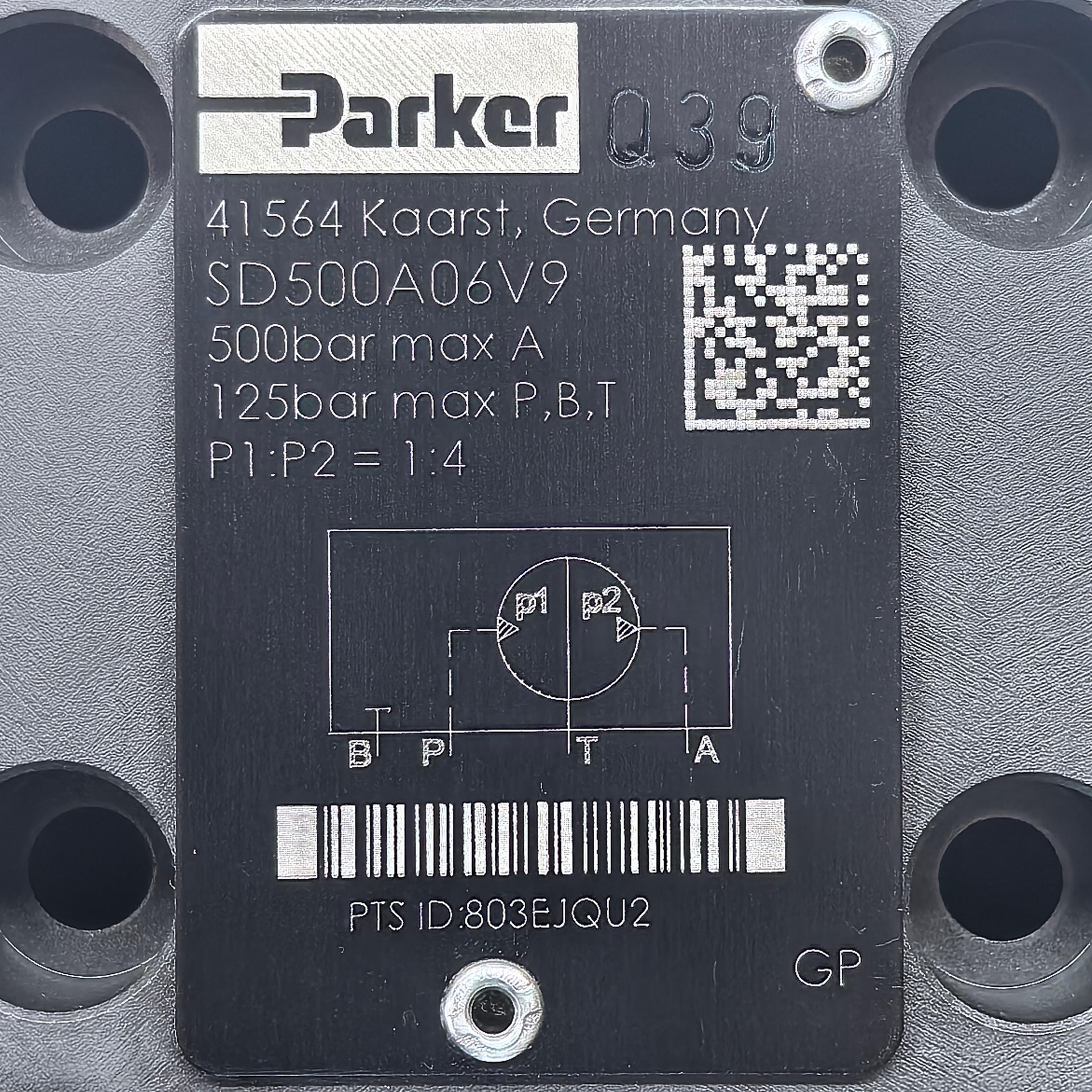 SD500A06V9 Parker, Hydraulic Valve