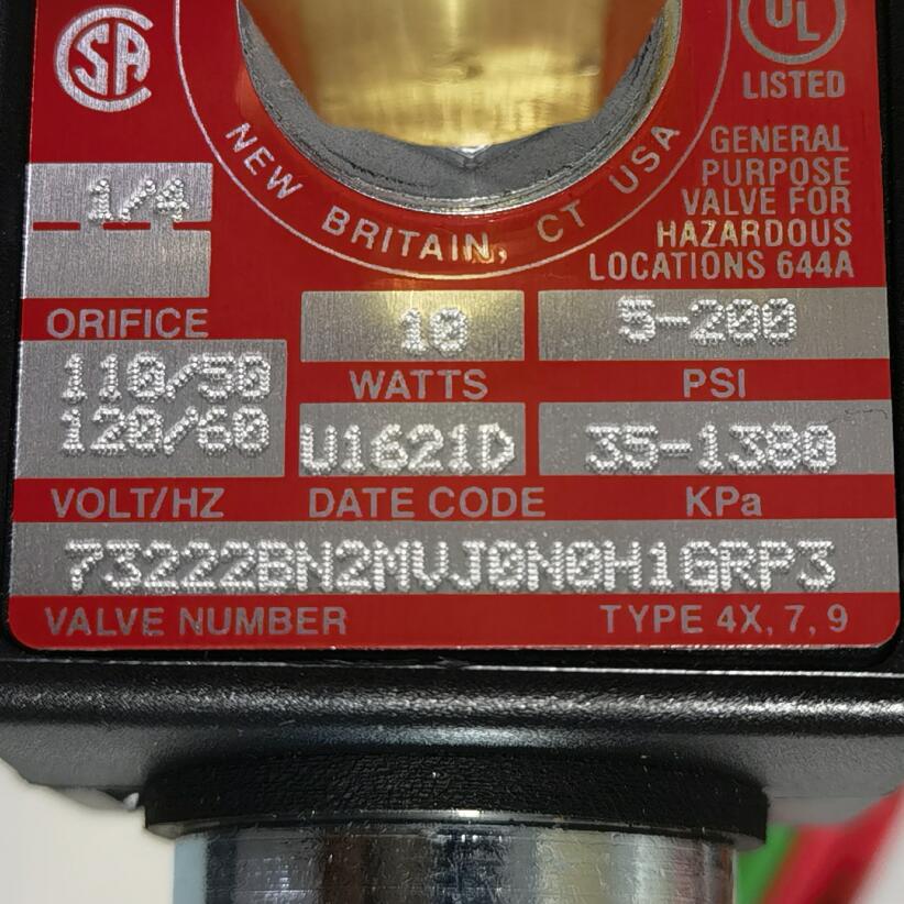 73222BN2MVJ0N0H1GRP3 Parker Pneumatic Valve