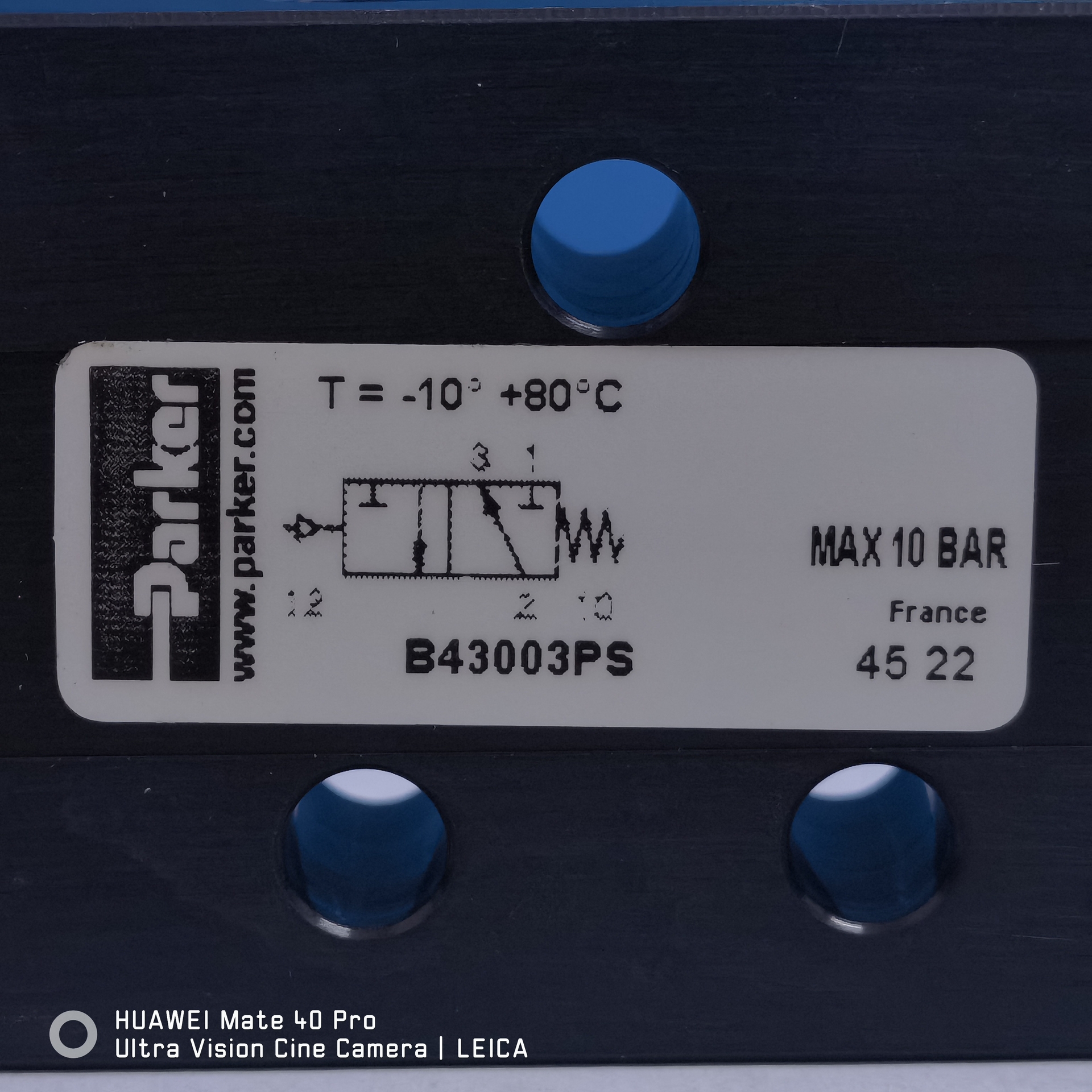 B43003PS Parker Pneumatic Valve