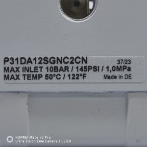 Parker P31DA12SGNC2CN Pneumatic Valve