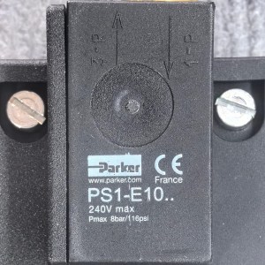 PS1-E1. PS1-E101 Parker // Parker, Pneumatic Valve
