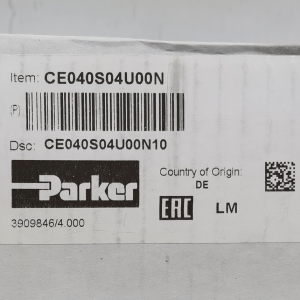 CE040S04U00N Parker Hydraulic Valve