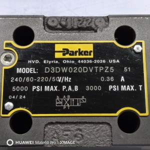 D3DW020DVTPZ5 Parker Hydraulic Valve