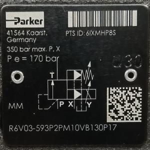 R6V03-593P2PM10VB130P17 Parker Hydraulic Valve