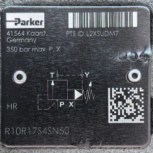 R10R17S4SN50 Parker Hydraulic Valve