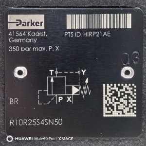 R10R25S4SN50 Parker Hydraulic Valve