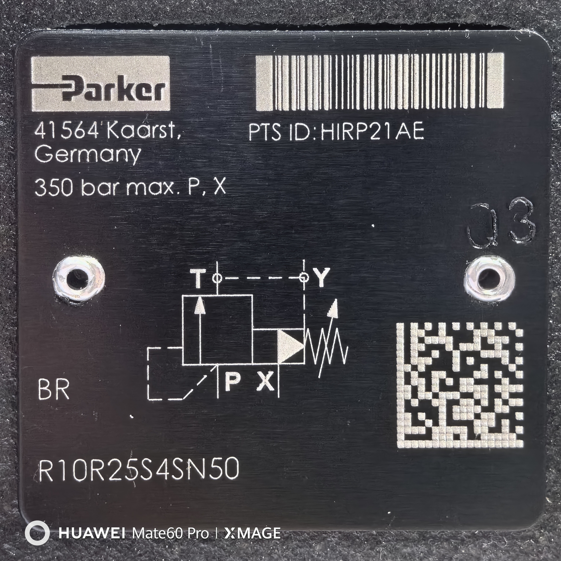 R10R25S4SN50 Parker Hydraulic Valve