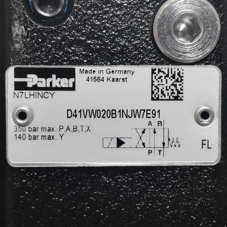 D41VW020B1NJW7E Parker // Parker, Hydraulic Valve