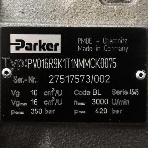 PV016R9K1T1NMMCK0075 Parker Hydraulic Pump