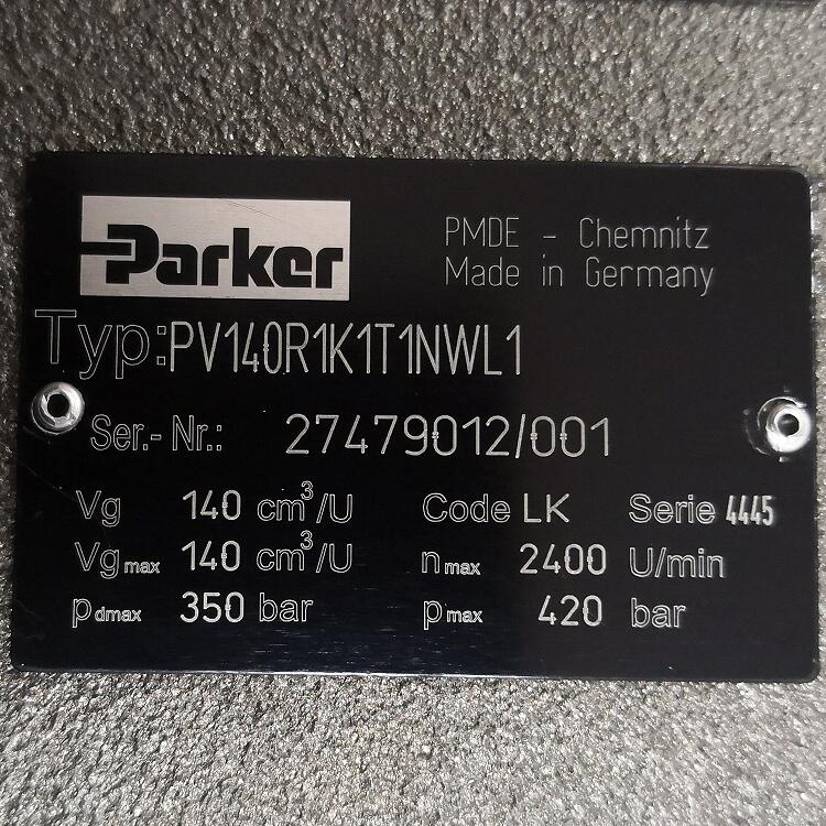 Parker PV140R1K1T1NWL1 Hydraulic Pump