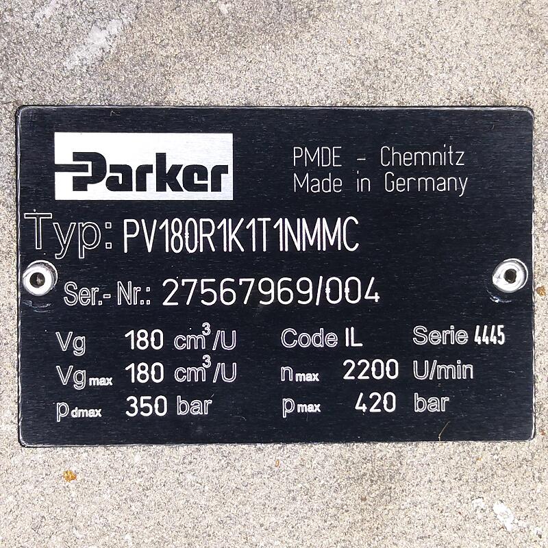 Parker PV180R1K1T1NMMC Hydraulic Pump