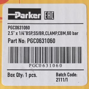 PGC0631060 Parker // Parker, Pressure Gauge