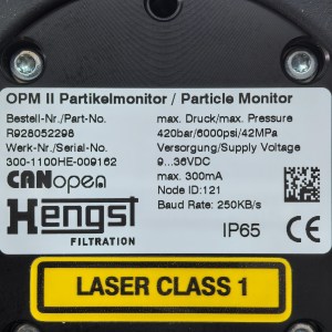 1014783B / R928052298  OPM II-1X-M # Hengst//汉格斯特，在线颗粒物监测器