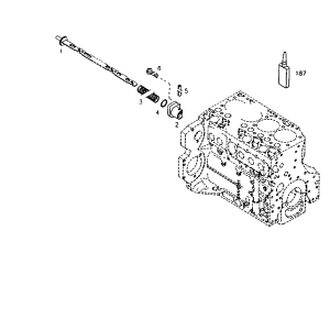 02111306 Hyundai HCE CONTROL ROD
