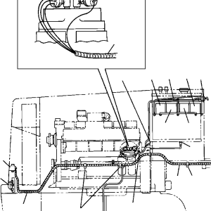 1106 737 C1 HARNESS, FRONT DRIVING LIGHTS