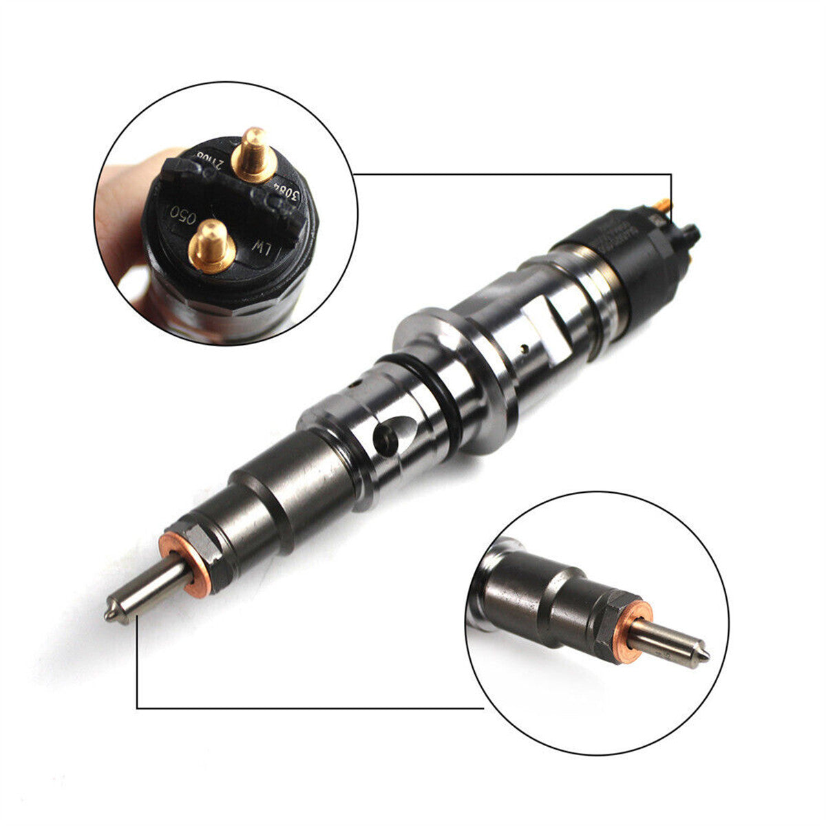 0445120187 0986435573 Diesel Fuel Injector for 2013-2018 Dodge Cummins 6.7L - Image 3