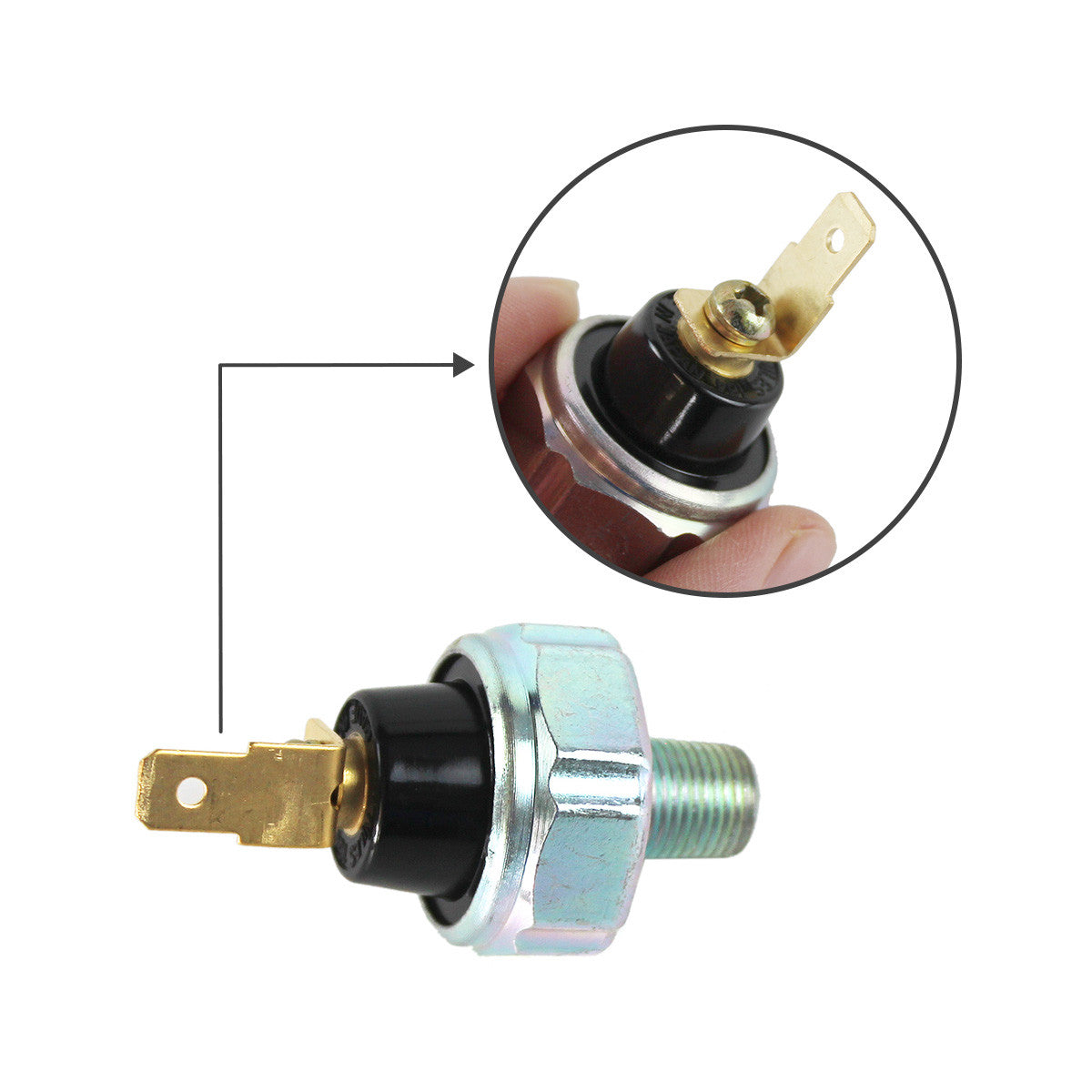 6732-81-3140 08073-10505 Oil Pressure Sensor Switch for Komatsu EX200-5 - Image 2