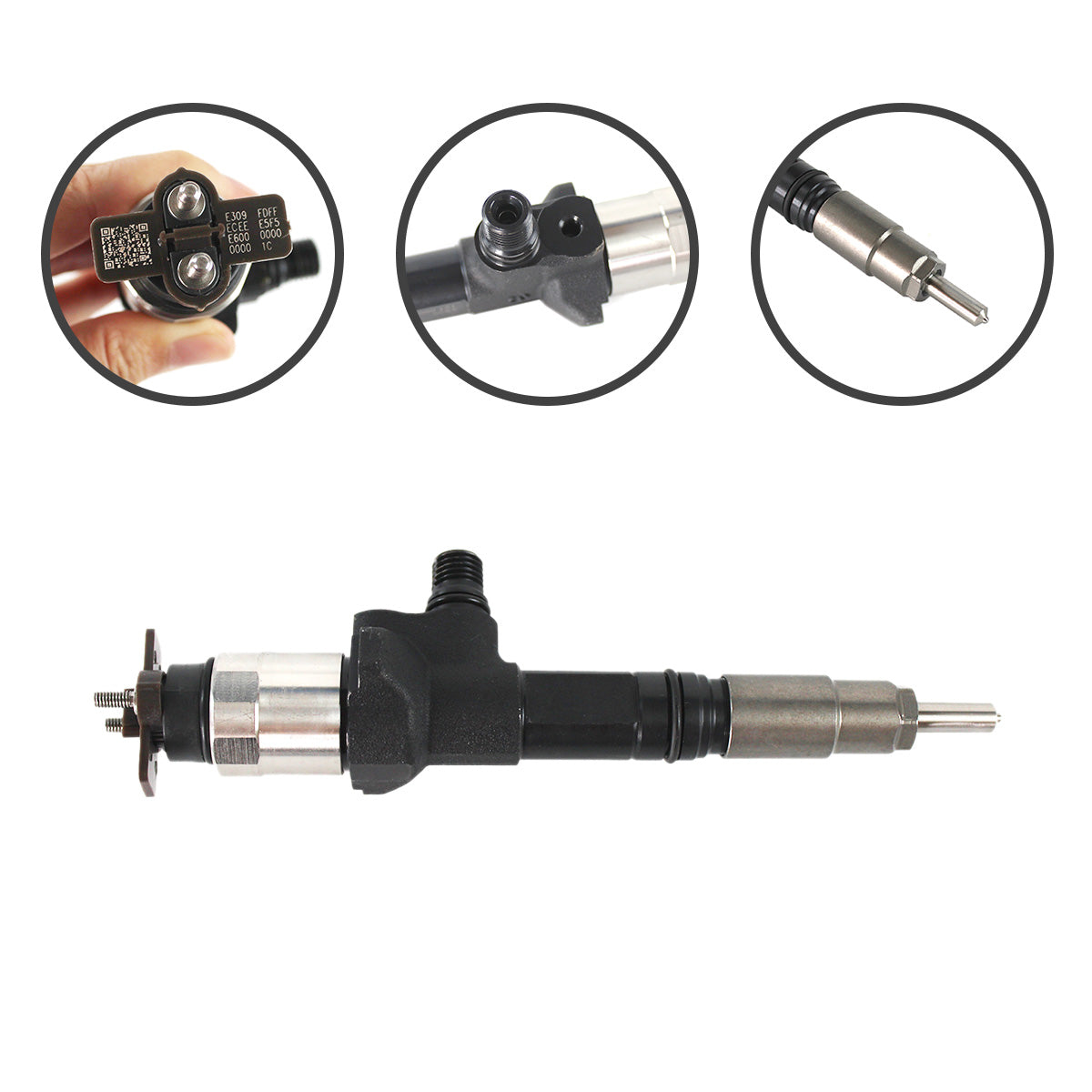 095000-6800 Fuel Injector for Kubota V3800DI Engine - Image 2