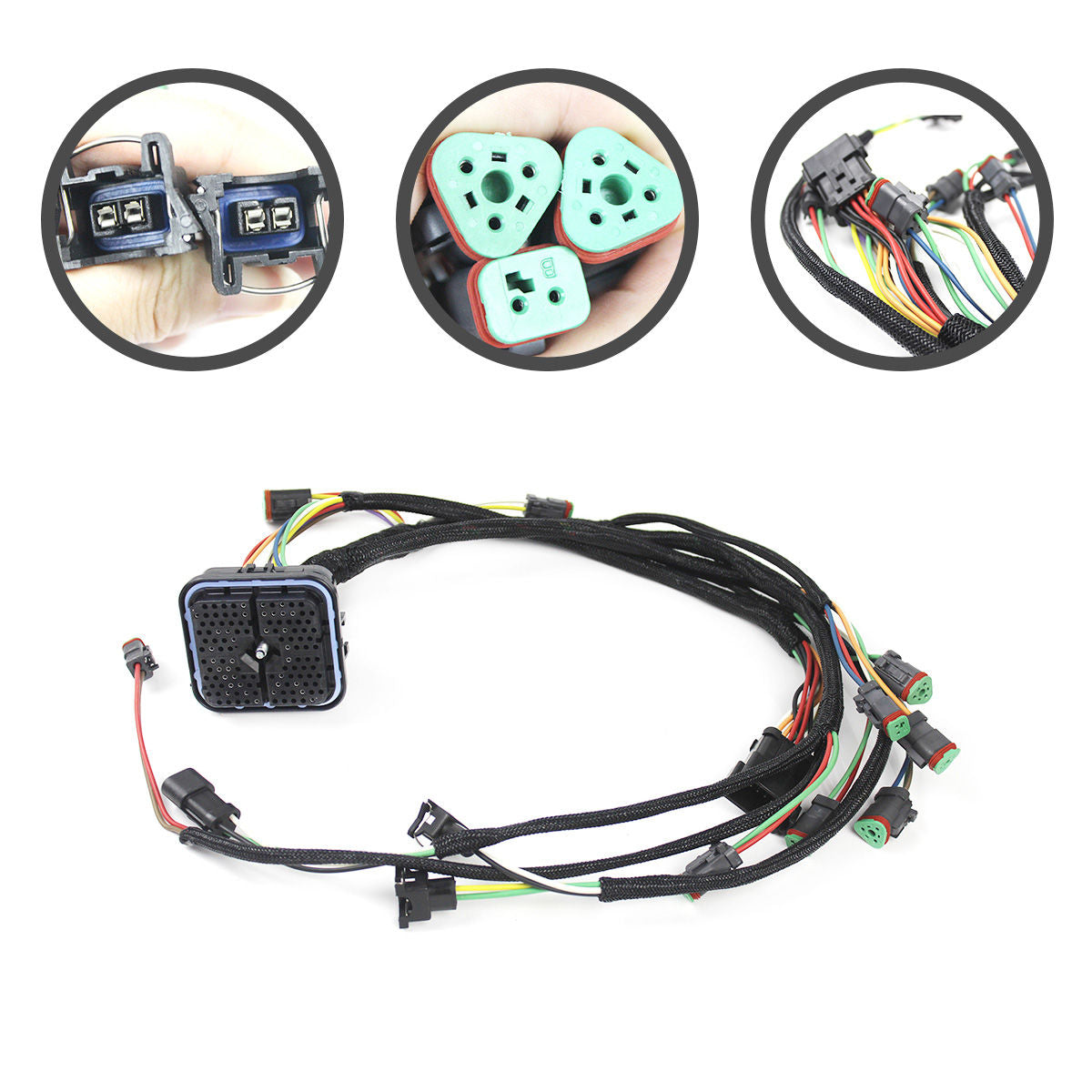 1982713 198-2713 Engine Wiring Harness for CAT E325D C7 Engine - Image 4