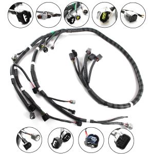 8-98002897-7 4HK1 Engine Wiring Harness for Hitachi ZX200-3 ZX170W-3