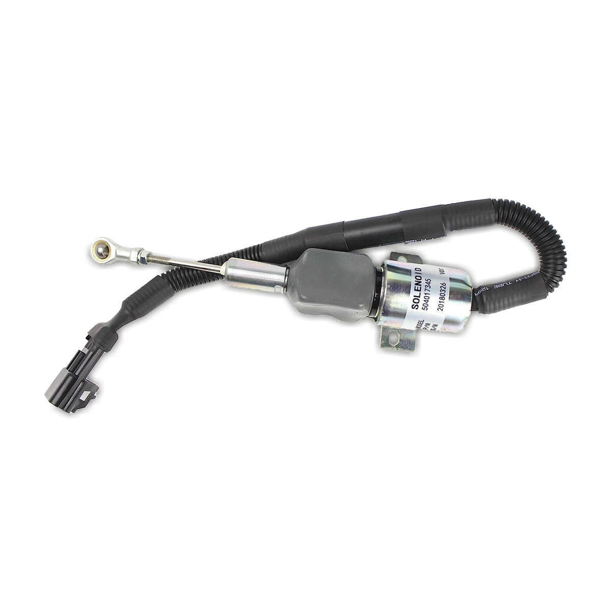 504017345 F4BE0684M Shutoff Solenoid Valve for Kobelco E215 New Holland WX200