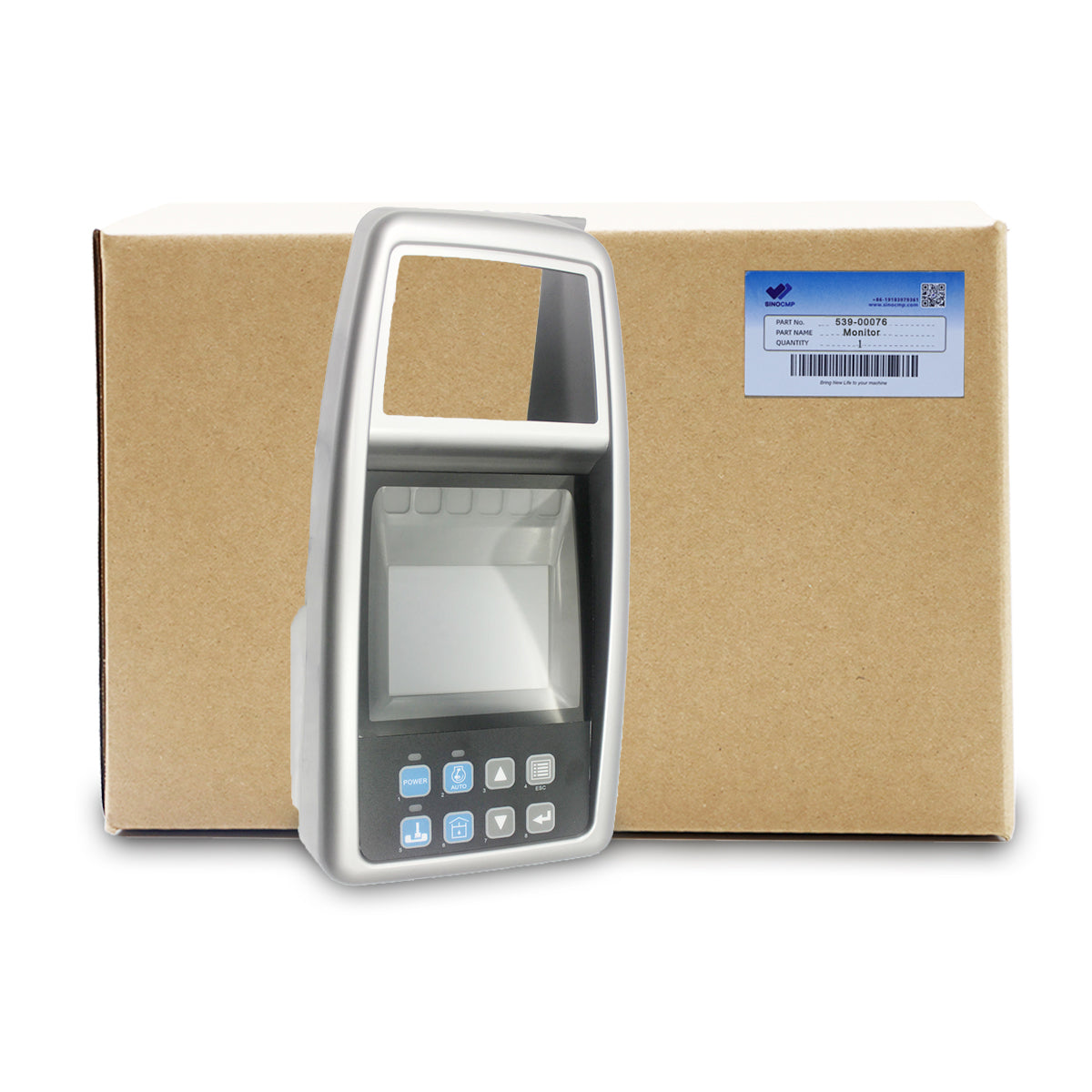 539-00076 539-00076A Monitor Gauge Panel for Doosan Daewoo DX225LC DX480LC - Image 4