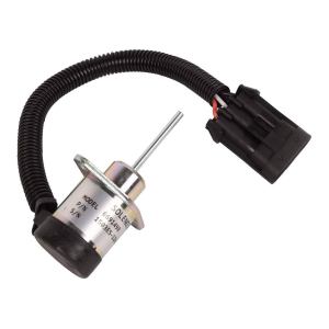 6691498 1503ES-12A5UC4S 1G925-60011 12V Shut Off Solenoid Stop Shutdown Solenoid for Bobcat S185 Skid Steer Kubota Engine