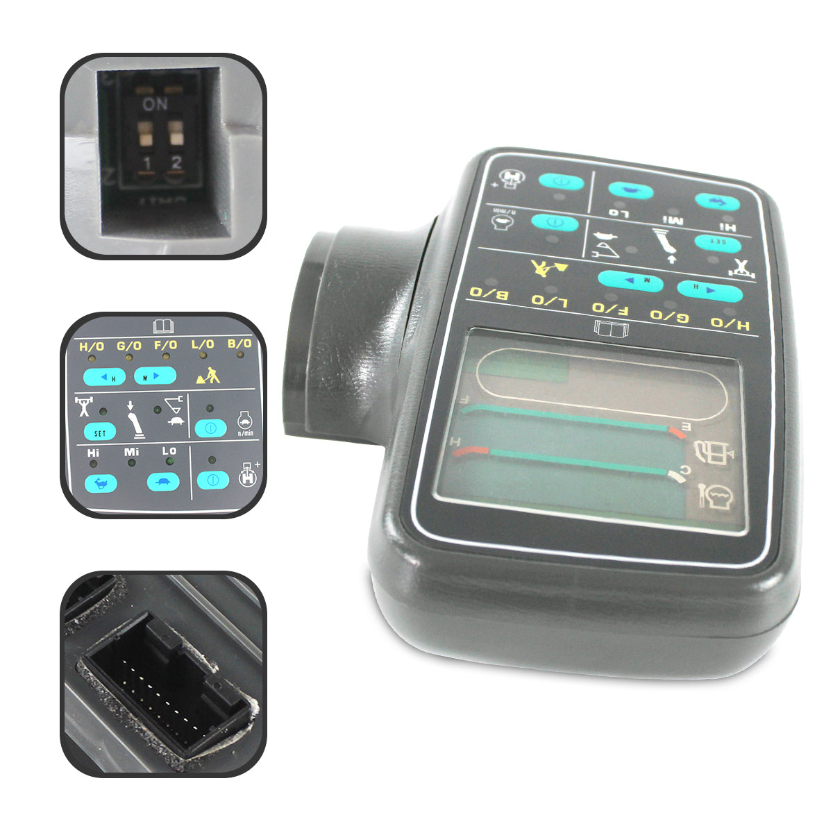 7834-76-2002 Display Panel Monitor for Komatsu PC100L-6 PC120-6 PC130-6 - Image 3