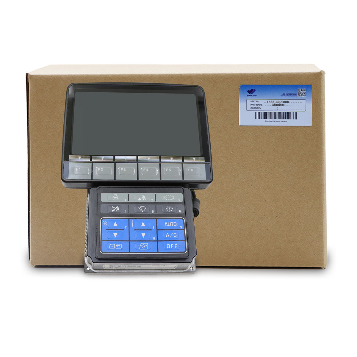 7835-30-1008 Monitor Display Panel for Komatsu PC200-8 PC210-8 PC290-8 - Image 5