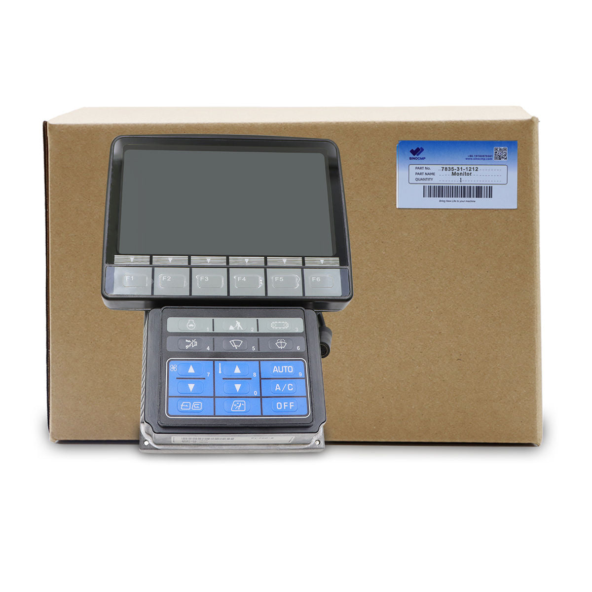 7835-31-1212 Monitor for Komatsu Excavator PC200-8 PC220-8 PC270LC-8 - Image 5