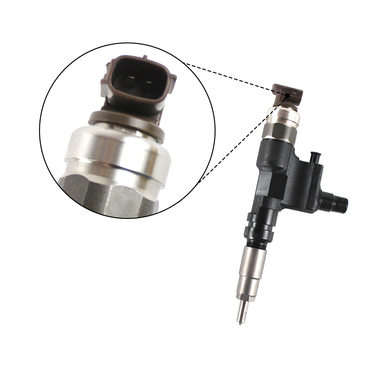 Common Rail Fuel Injector 095000-9510 23670-E0510 for Denso Toyota Hino N04C 300 Dutro Euro 5 4.0d - Image 5