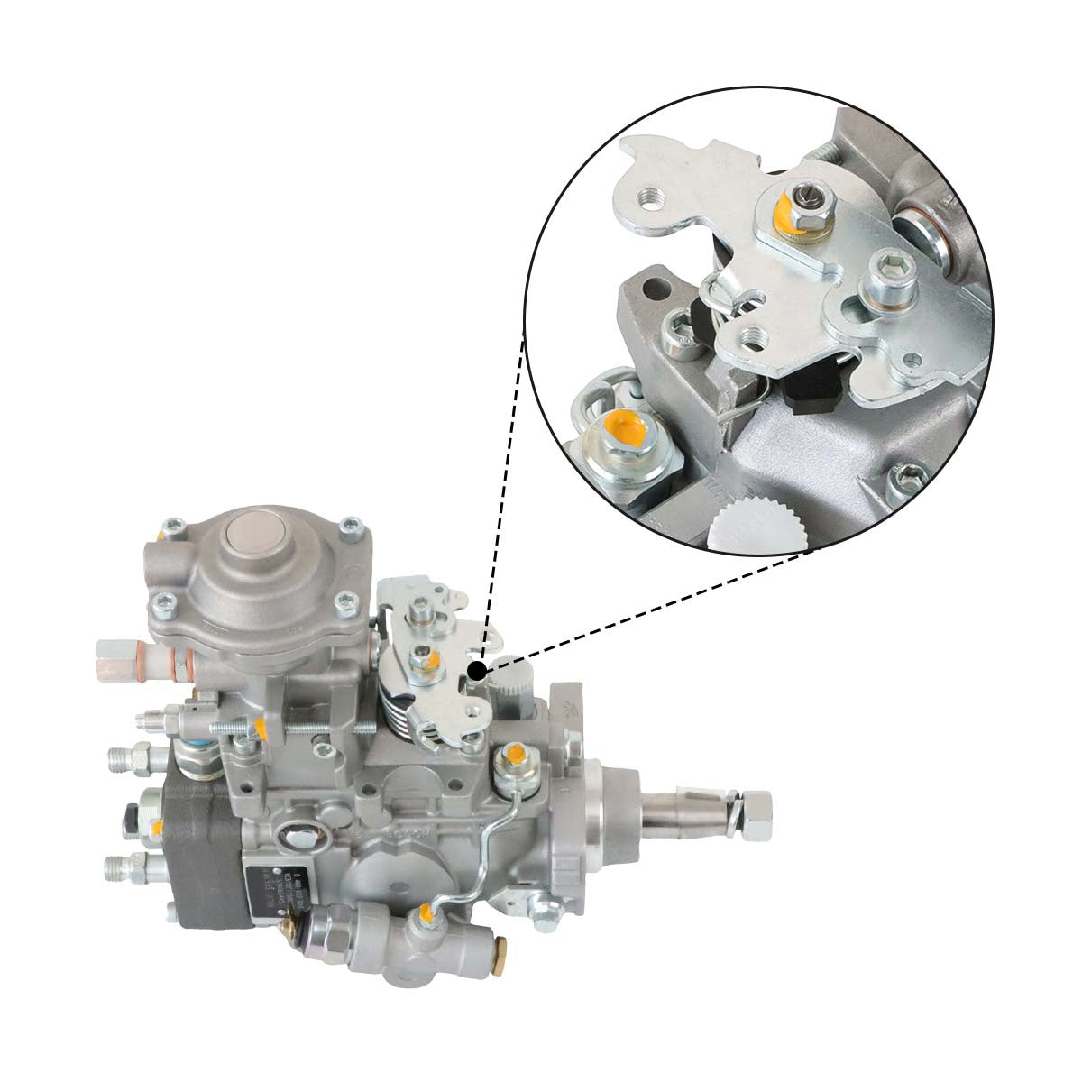 Fuel Injection Pump 2853041 0460423003 for Case New Holland Tractor - Image 2