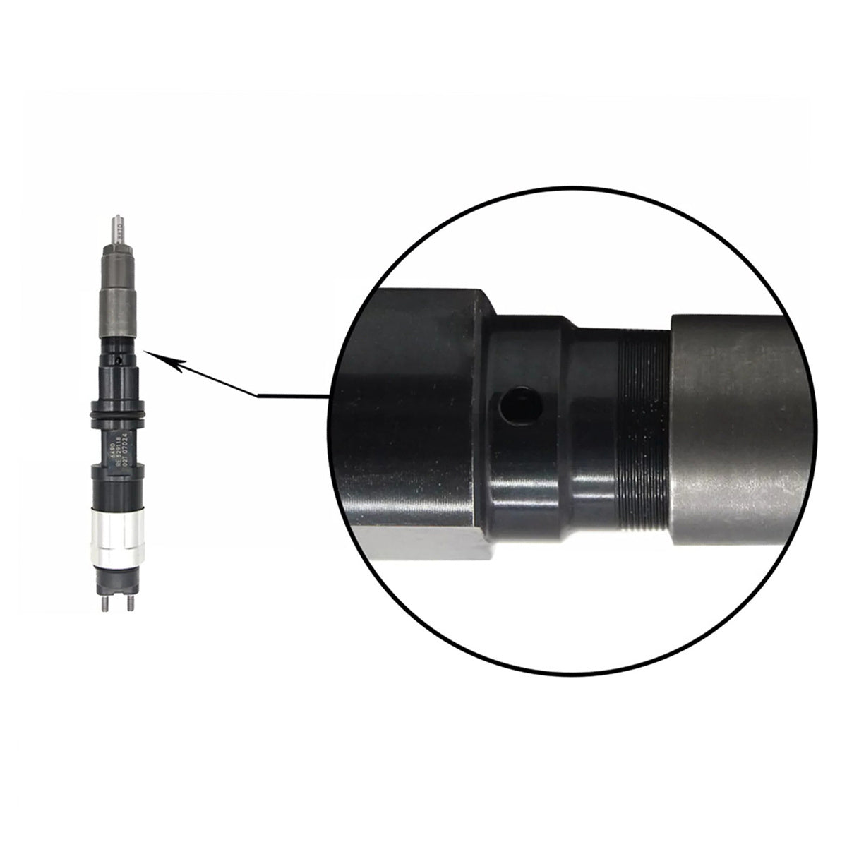 Fuel Injector 095000-5230 RE518727 for John Deere Tractor 6081T Engine - Image 2