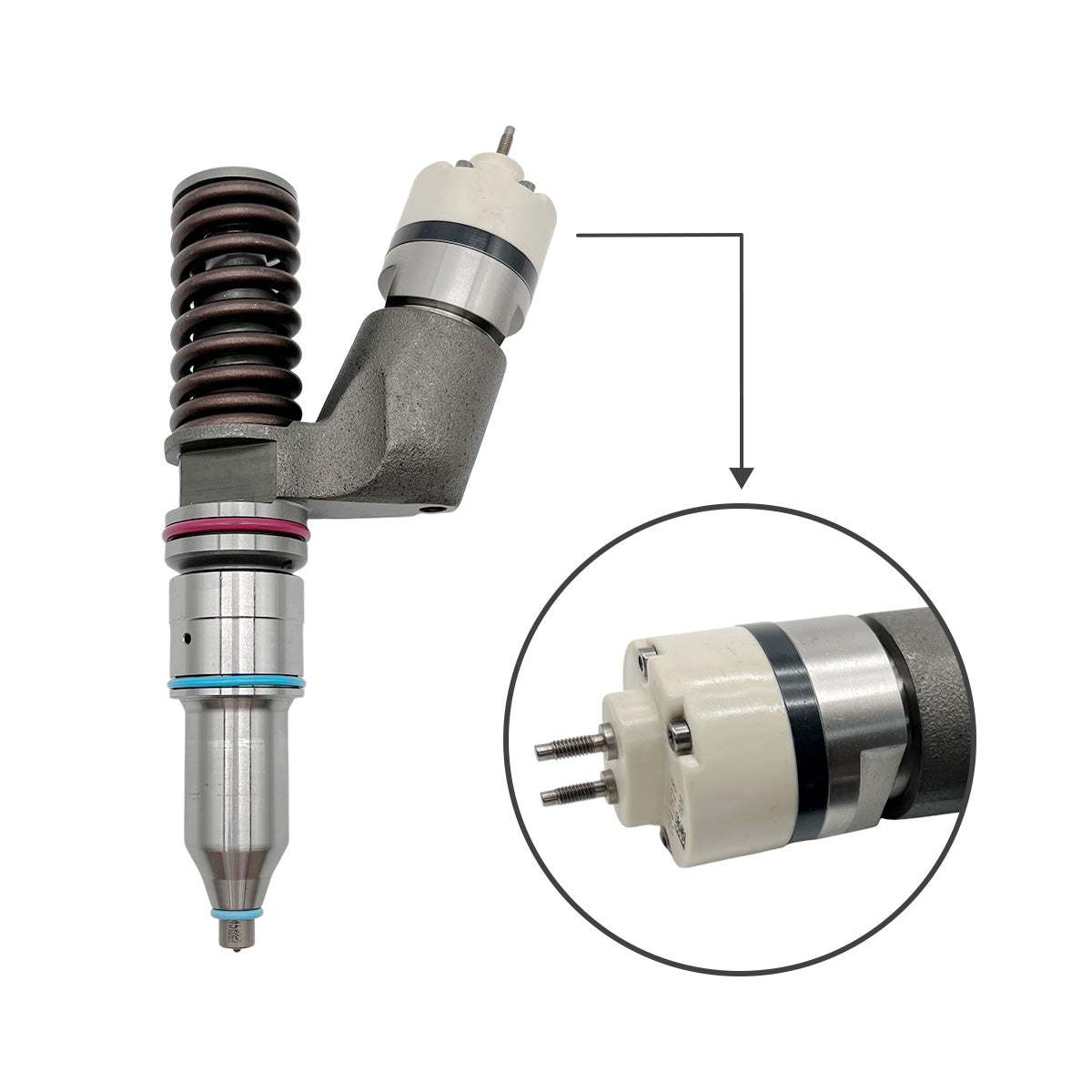 102-6236 1026236 Fuel Injector for Caterpillar 3406E Diesel Engine - Image 3