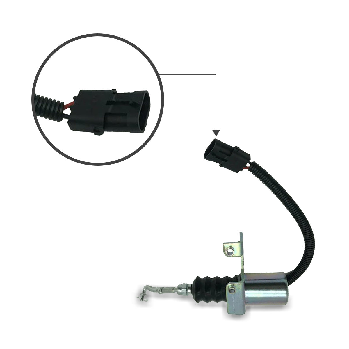 SA-3742-12 3932017 Stop Solenoid Valve for Deutz Bosch - Image 4