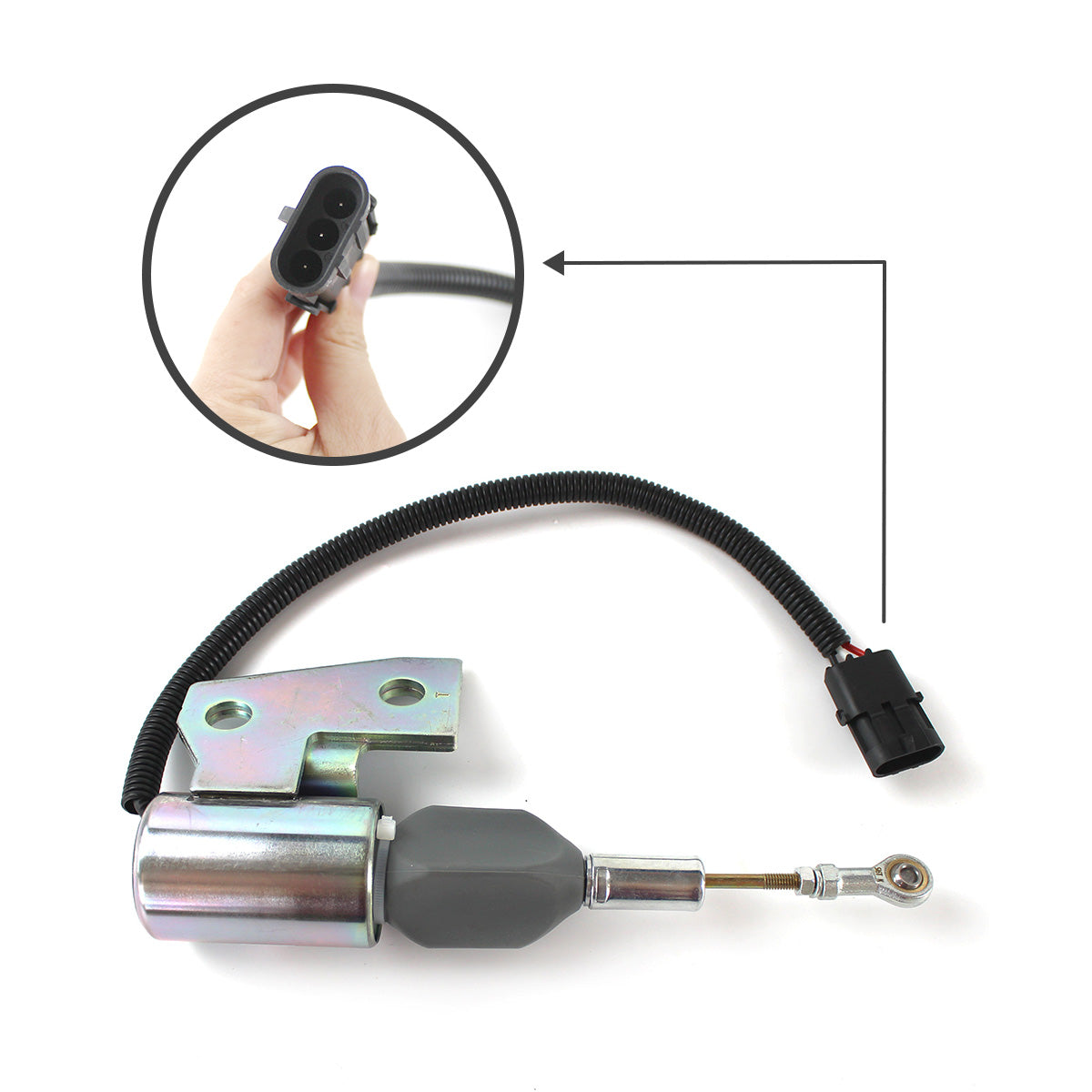3964627 3991167 SA-4941-12 12V Stop Solenoid Valve Cut Down Solenoid for Cummins 4BT 6BT C8.3 - Image 2