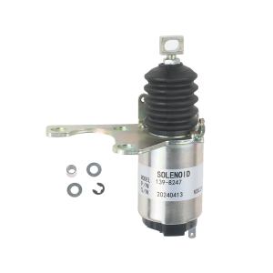 Shut Off Solenoid 139-8247 for CAT Engine C-9 C9 3126E C7 Excavator 305.5 306