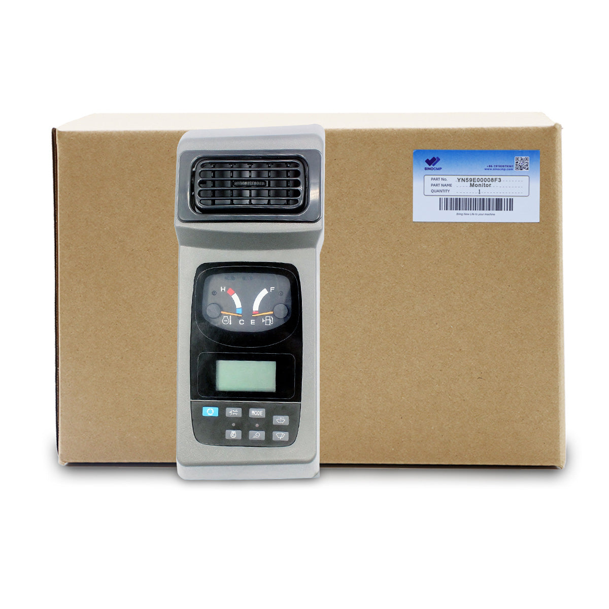 YN59E00008F3 Monitor Instrument Panel for Kobelco SK250LC-6E SK200-6E - Image 4