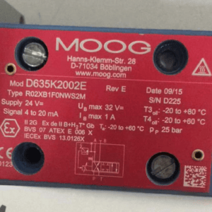 MOOG D635K2002E R02XB1F0NWS2M