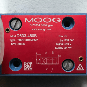 MOOG D633-460B R16KO1D0VSM2 Proportional Valve Global Shipping