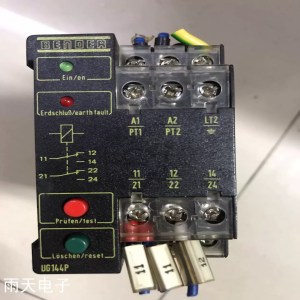 Module Controller BENDER UG144P 144V Voltage, Single Phase, and Ground Fault Detection
