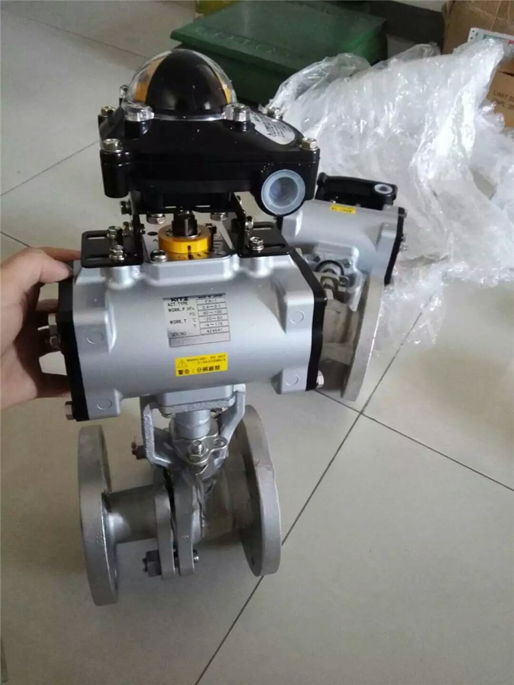 FA-10UTB Pneumatic Ball Valve KITZ Stainless Steel Pneumatic Ball Valve ...